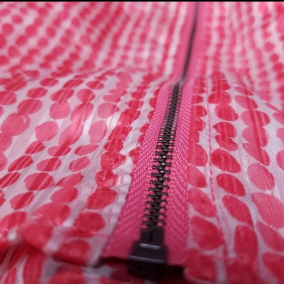 NWT! BCBG Peach Studded Zipper Skirt - Picture 5 of 7